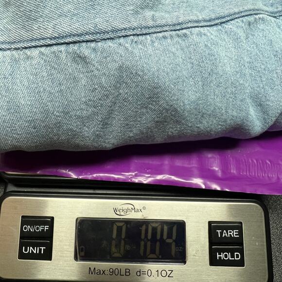 Vintage Quizz Womens Shirt 2X Cotton Chambray Embroidered Cabincore Grandmacore - Picture 7 of 7